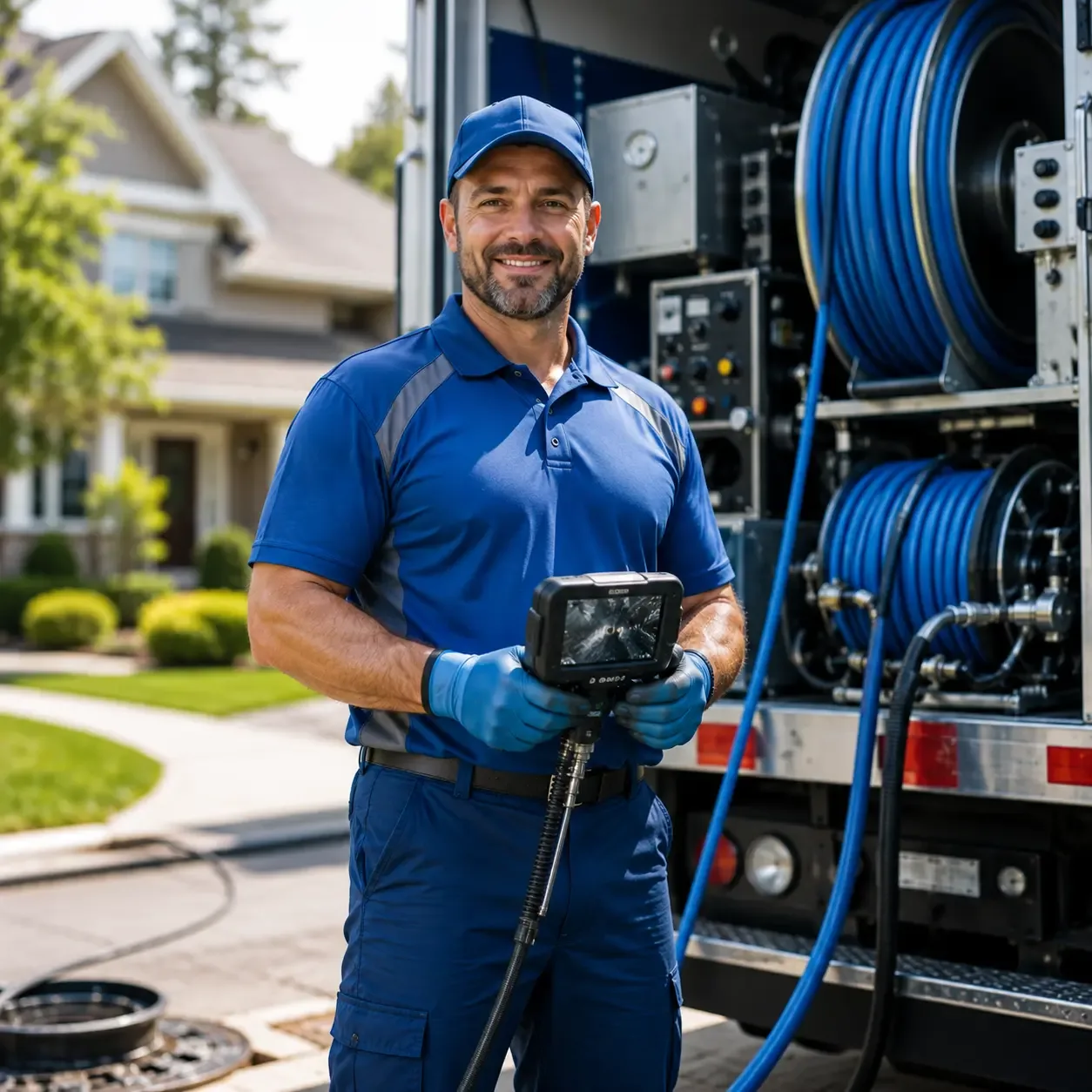 Local outdoor drain cleaning specialists in Adrian, MO